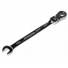 Ключ комбинированный трещоточный 8мм с шарниром /JTC JTC-3449