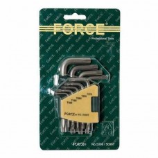 Набор Г-обр. Torx 9 пр. с отверстием T10Н-Т50Н FORCE F5098T